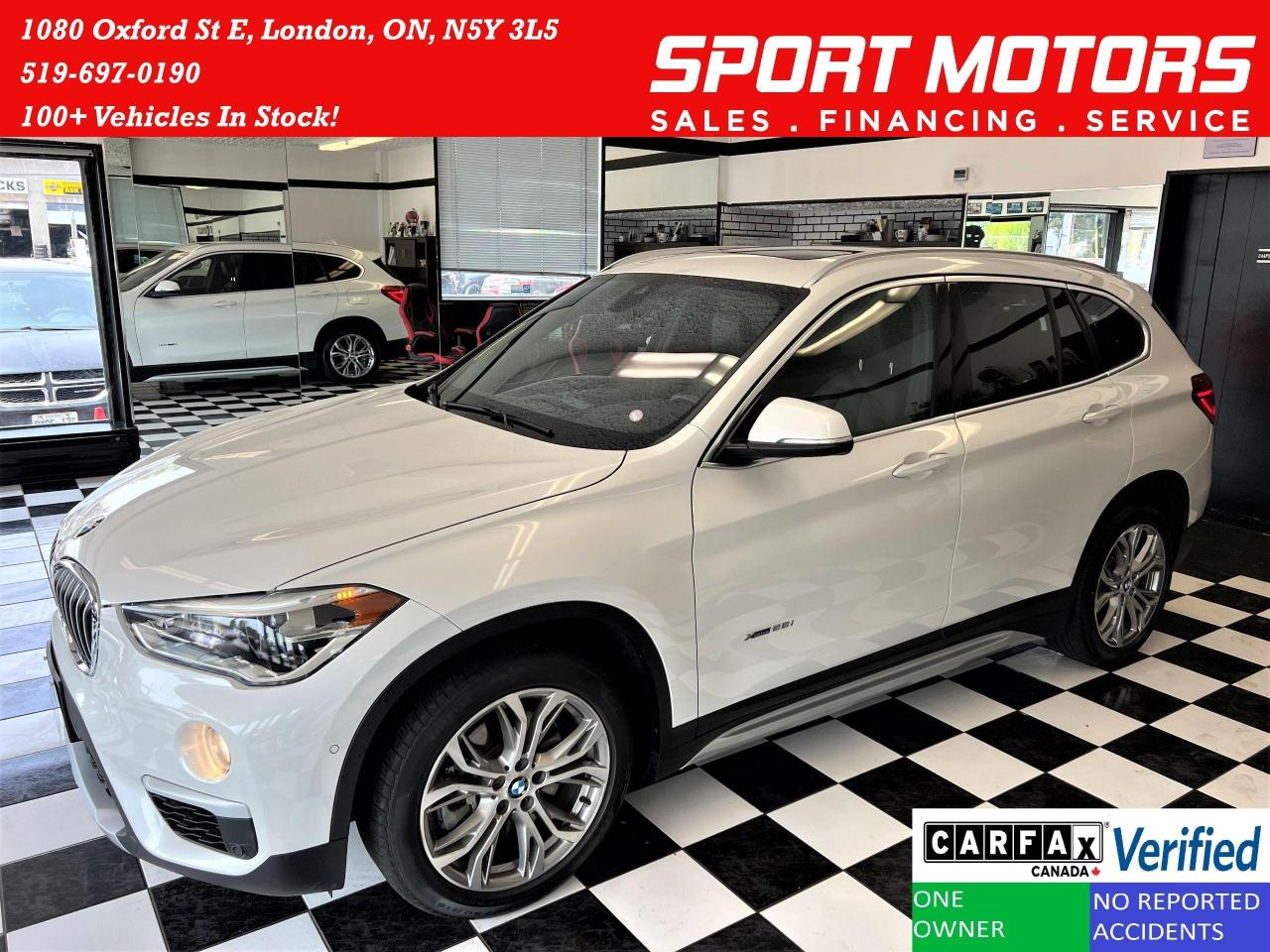 Used 2016 BMW X1 28i Xdrive+Intelligent Safety+Roof+GPS+CLEANCARFAX for sale in London, ON