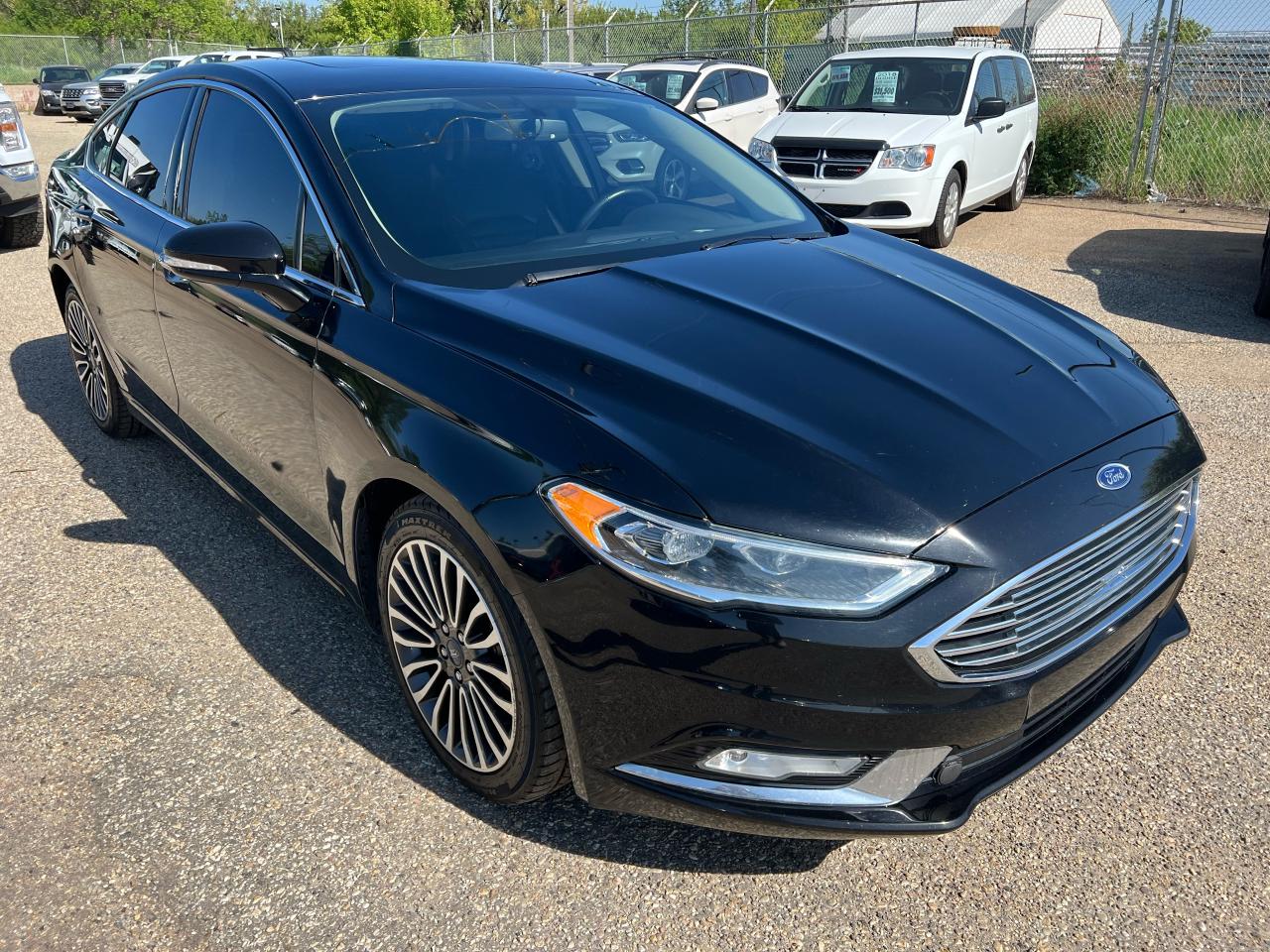 Used 2017 Ford Fusion SE Nav Leather Sun Roof Remote Start + for sale in Edmonton, AB