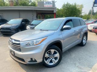 Used 2016 Toyota Highlander LIMITED,ONE OWNER,CLEAN CARFAX,SAFETY+3YEARS WARRA for sale in Richmond Hill, ON