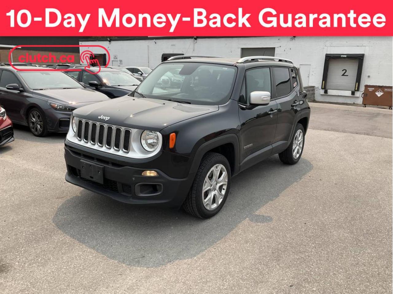 Used 2015 Jeep Renegade Limited  w/ Backup Cam, Heated Steering Wheel, Bluetooth for sale in Toronto, ON