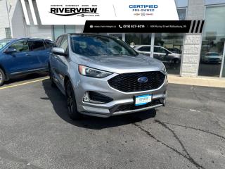 <p><span style=font-size:14px>This beautiful 2022 Ford Edge ST Line just landed on our pre-owned lot! This vehicle delivers power, performance and handling!</span></p>

<p><span style=font-size:14px>The 2022 Ford Edge ST Line combines sporty styling with versatile functionality, offering a dynamic driving experience for enthusiasts with its sleek design, bold grille, and distinctive ST Line badging. Under the hood, a powerful engine 2.0L 4-cyl delivers impressive performance, while the interior boasts modern amenities and advanced technology, ensuring a comfortable and connected ride. The Edge ST Line is a compelling choice for those seeking a balance of style, performance, and practicality in their daily driving adventures.</span></p>

<p><span style=font-size:14px>Loaded with convenient features including, leather upholstery, bluetooth, large touchscreen display, navigation system, cruise control, front and rear park assist, surround vision, keyless entry, rear view camera, panoramic sunroof, automatic lights and so much more!</span></p>

<p><span style=font-size:14px>Call and book your appointment today!</span></p>
<p><span style=font-size:12px><span style=font-family:Arial,Helvetica,sans-serif><strong>Certified Pre-Owned</strong> vehicles go through a 150+ point inspection and are reconditioned to the highest standards. They include a 3 month/5,000km dealer certified warranty with 24 hour roadside assistance, exchange privileged within first 30 days/2,500km and a 3 month free trial of SiriusXM radio (when vehicle is equipped). Verify with dealer for all vehicle features.</span></span></p>

<p><span style=font-size:12px><span style=font-family:Arial,Helvetica,sans-serif>All our vehicles are <strong>Market Value Priced</strong> which provides you with the most competitive prices on all our pre-owned vehicles, all the time. </span></span></p>

<p><span style=font-size:12px><span style=font-family:Arial,Helvetica,sans-serif><strong><span style=background-color:white><span style=color:black>**All advertised pricing is for financing purchases, all-cash purchases will have a surcharge.</span></span></strong><span style=background-color:white><span style=color:black> Surcharge rates based on the selling price $0-$29,999 = $1,000 and $30,000+ = $2,000. </span></span></span></span></p>

<p><span style=font-size:12px><span style=font-family:Arial,Helvetica,sans-serif><strong>*4.99% Financing</strong> available OAC on select pre-owned vehicles up to 24 months, 6.49% for 36-48 months, 6.99% for 60-84 months.(2019-2025MY Encore, Envision, Enclave, Verano, Regal, LaCrosse, Cruze, Equinox, Spark, Sonic, Malibu, Impala, Trax, Blazer, Traverse, Volt, Bolt, Camaro, Corvette, Silverado, Colorado, Tahoe, Suburban, Terrain, Acadia, Sierra, Canyon, Yukon/XL).</span></span></p>

<p><span style=font-size:12px><span style=font-family:Arial,Helvetica,sans-serif>Visit us today at 854 Murray Street, Wallaceburg ON or contact us at 519-627-6014 or 1-800-828-0985.</span></span></p>

<p> </p>