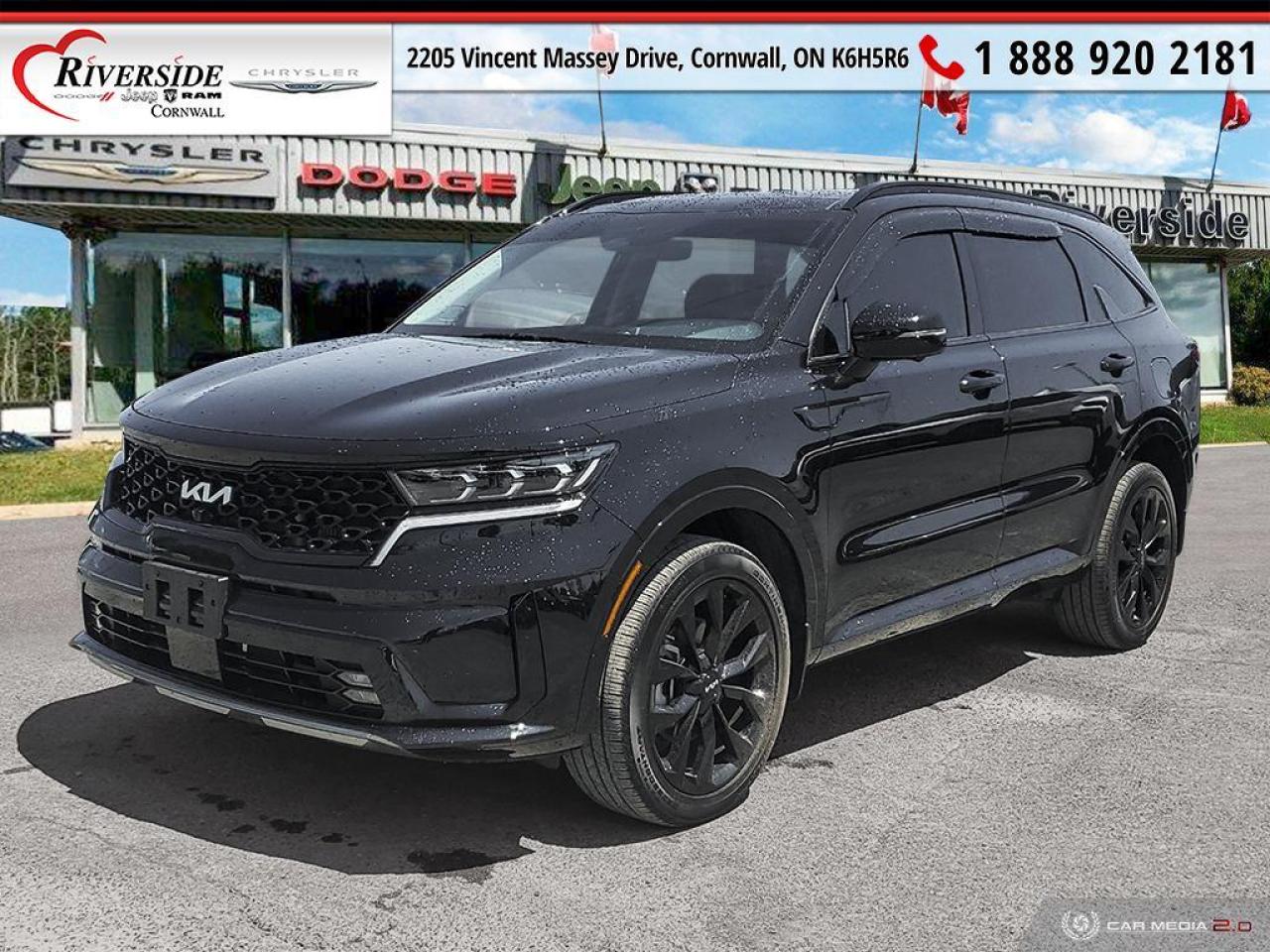 Used 2023 Kia Sorento 2.5T SX w/Black Leather for sale in Cornwall, ON