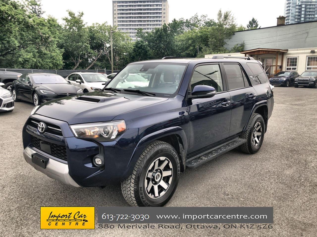 Used 2022 Toyota 4Runner TRD OFF-ROAD  SOFTEX  ROOF  CRAWL CONTROL for sale in Ottawa, ON
