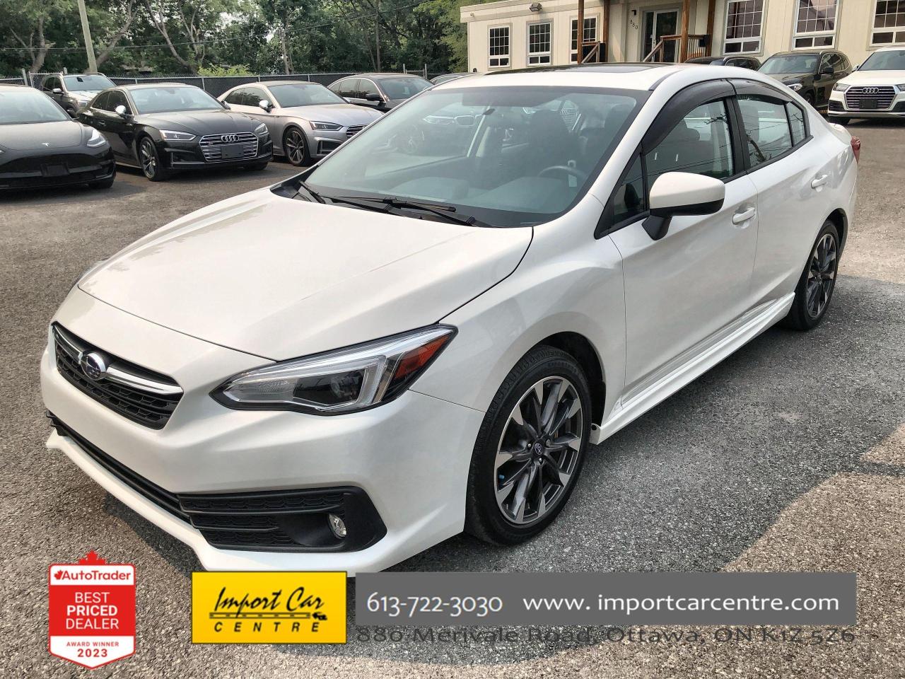 Used 2020 Subaru Impreza Sport ALLOYS  ROOF  PWR SEAT  HTD SEATS for sale in Ottawa, ON