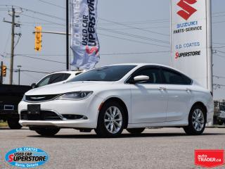 Used 2015 Chrysler 200 C ~Sunroof ~Bluetooth ~Heated Seats+Steering Wheel for sale in Barrie, ON