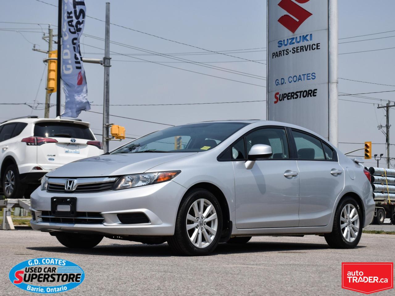 Used 2012 Honda Civic EX for sale in Barrie, ON