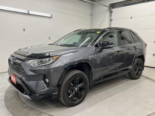 Used 2019 Toyota RAV4 Hybrid XSE AWD| LOW KMS! | LEATHER | SUNROOF | BLIND SPOT for sale in Ottawa, ON