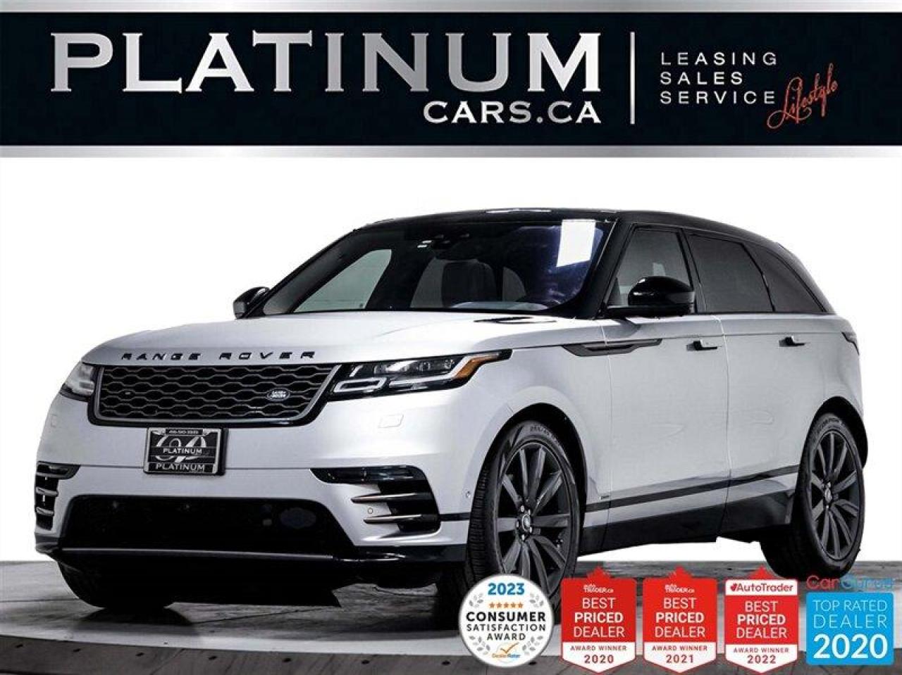 Used 2019 Land Rover Range Rover Velar P380 R-Dynamic HSE, AWD, NAV, PANO, HUD for sale in Toronto, ON