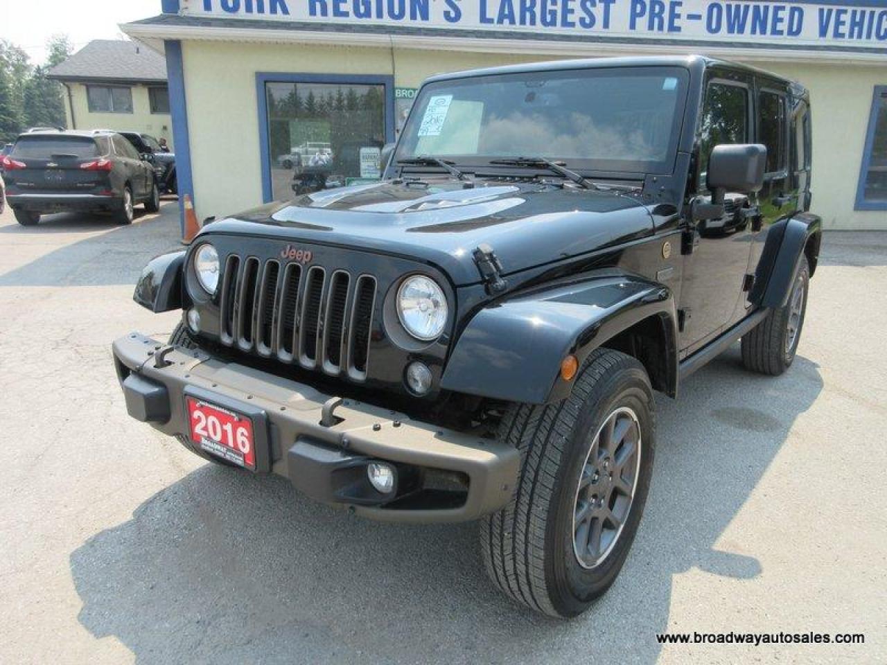 2016 Jeep Wrangler LOADED UNLIMITED-1941-EDITION 5 PASSENGER 3.6L - V6.. 4X4.. REMOVEABLE-TOP.. HEATED SEATS.. NAVIGATION SYSTEM.. BLUETOOTH.. BACK-UP CAMERA..