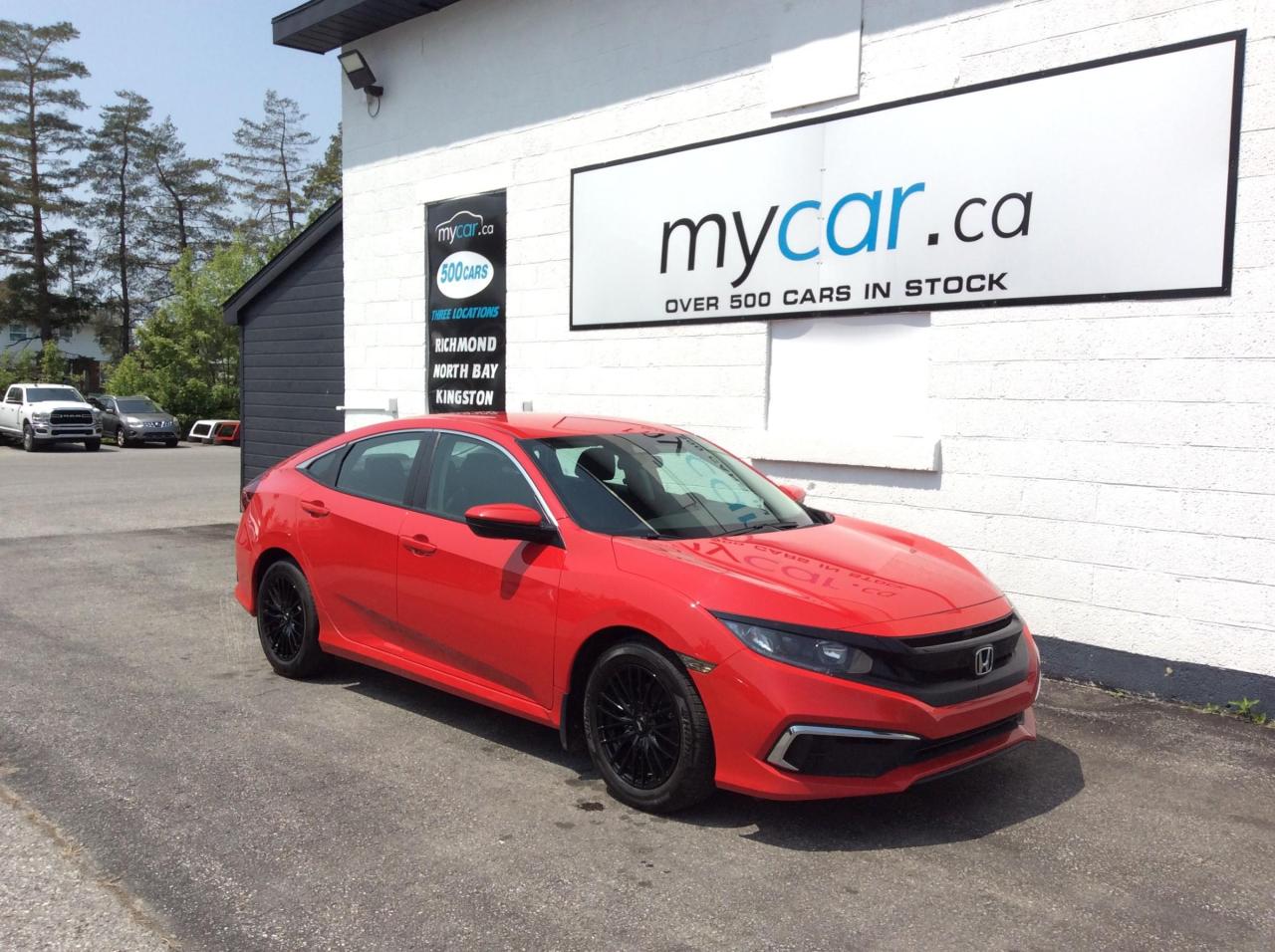 Used 2019 Honda Civic LX HEATED SEATS. BACKUP CAM. CARPLAY. PWR GROUP. A/C. for sale in North Bay, ON