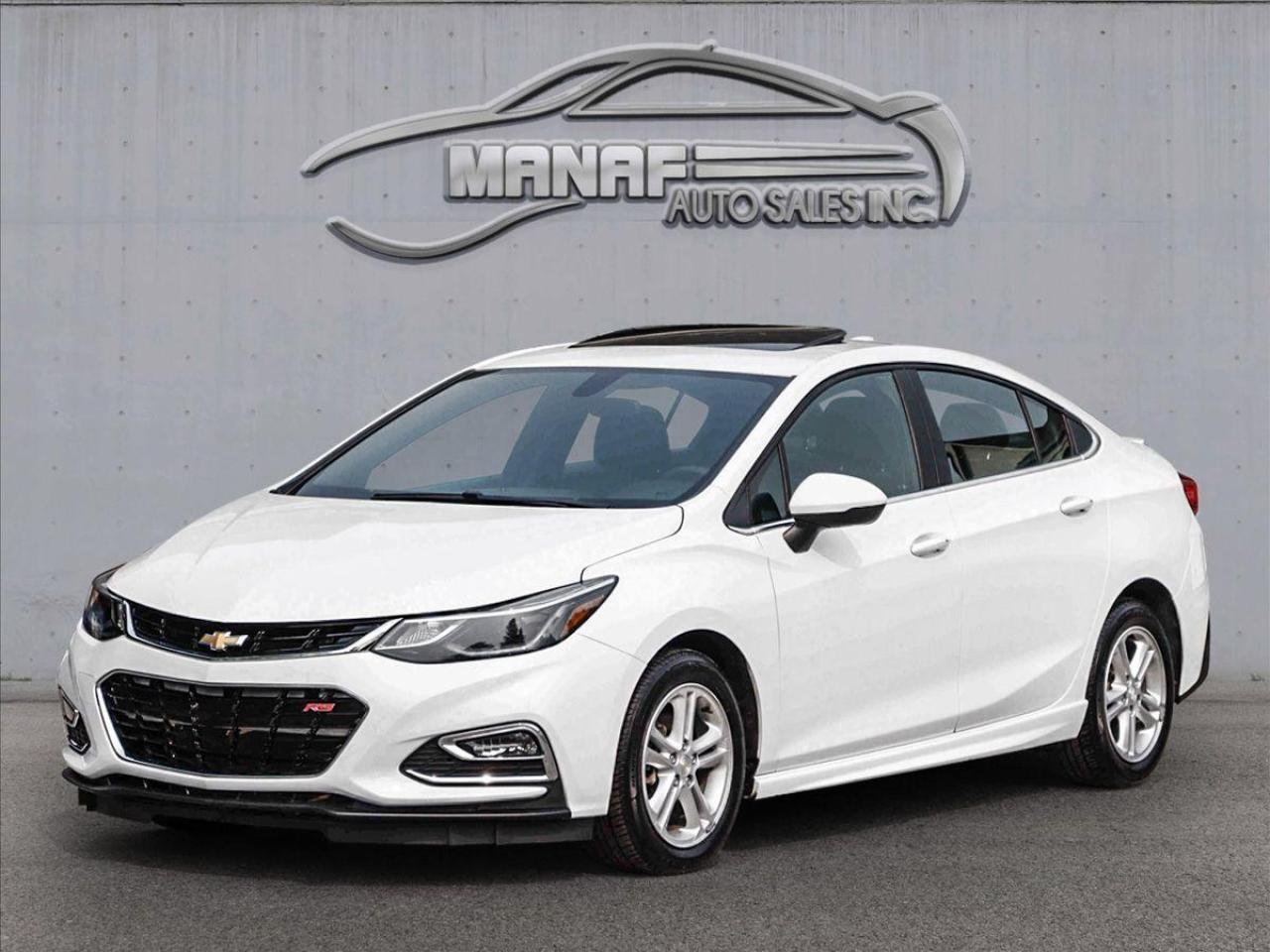 Used 2018 Chevrolet Cruze 1.4L LT w/RS Sunroof R.Starter Heated Seats for sale in Concord, ON