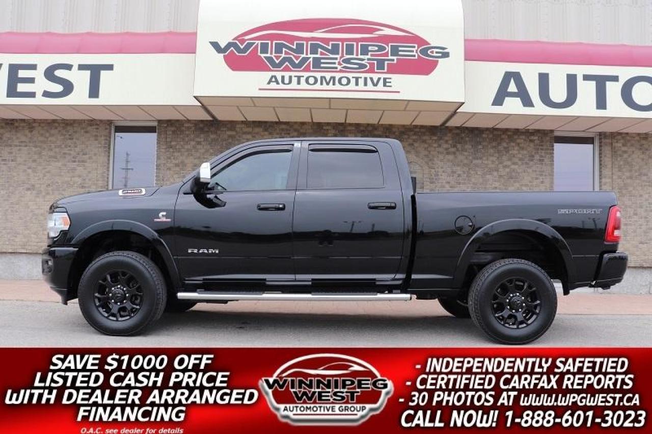 Used 2019 RAM 2500 LARAMIE LVL 2, SPORT PKG, 6.7L CUMMINS 4X4, LOADED for sale in Headingley, MB