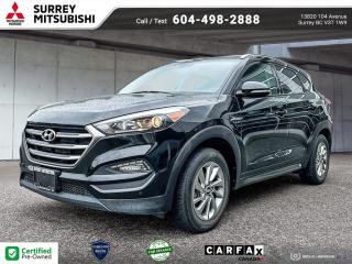 Dealer # 40045<div autocomment=true>Looking for a used car at an affordable price? Introducing the 2016 Hyundai Tucson! <br /><br /> Boasting the latest technological features inside an attractive and versatile package! Top features include front bucket seats, a rear window wiper, a roof rack, and power windows. Under the hood youll find a 4 cylinder engine with more than 150 horsepower, and for added security, dynamic Stability Control supplements the drivetrain. <br /><br /> We pride ourselves on providing excellent customer service. Stop by our dealership or give us a call for more information. <br /><br /></div>At Surrey Mitsubishi all vehicles are inspected by factory trained technicians, professionally detailed, and come with Carfax report and lien report.Shop with confidence at Surrey Mitsubishi and see why we are greater Vancouvers number one car superstore! We take all trades and offer financing for everyone!  All prices are plus $695 prep fee, $159 wheel lock fee, $395 doc fee, $1495 finance fee or $695 Cash Admin Fee . All credit is cod. See Dealer for details.