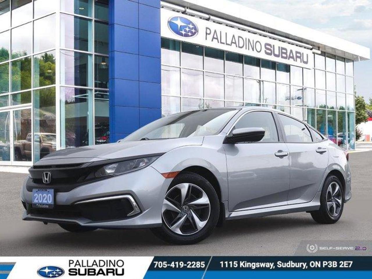 Used 2020 Honda Civic SEDAN LX for sale in Sudbury, ON