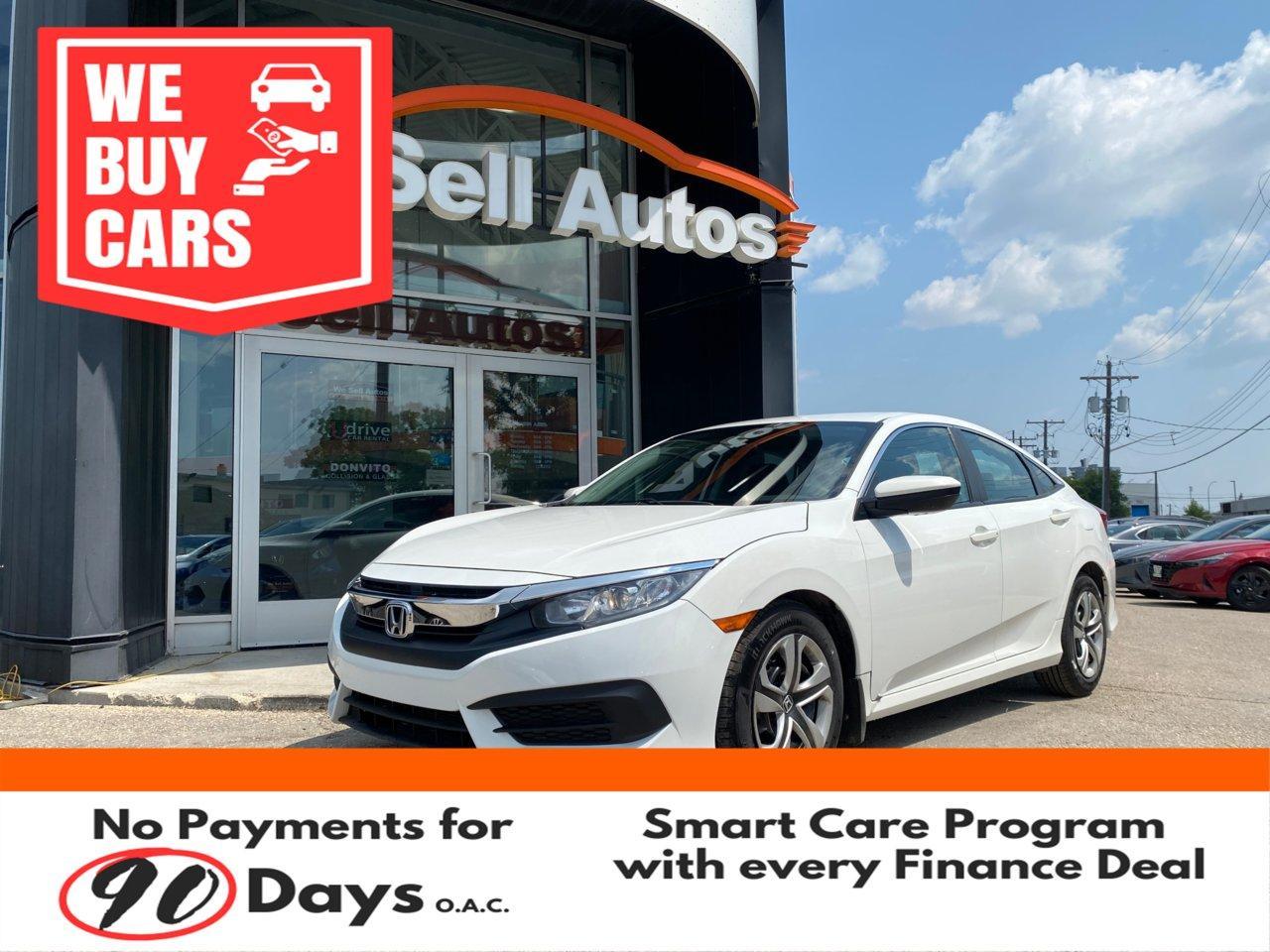 Used 2016 Honda Civic LX for sale in Winnipeg, MB