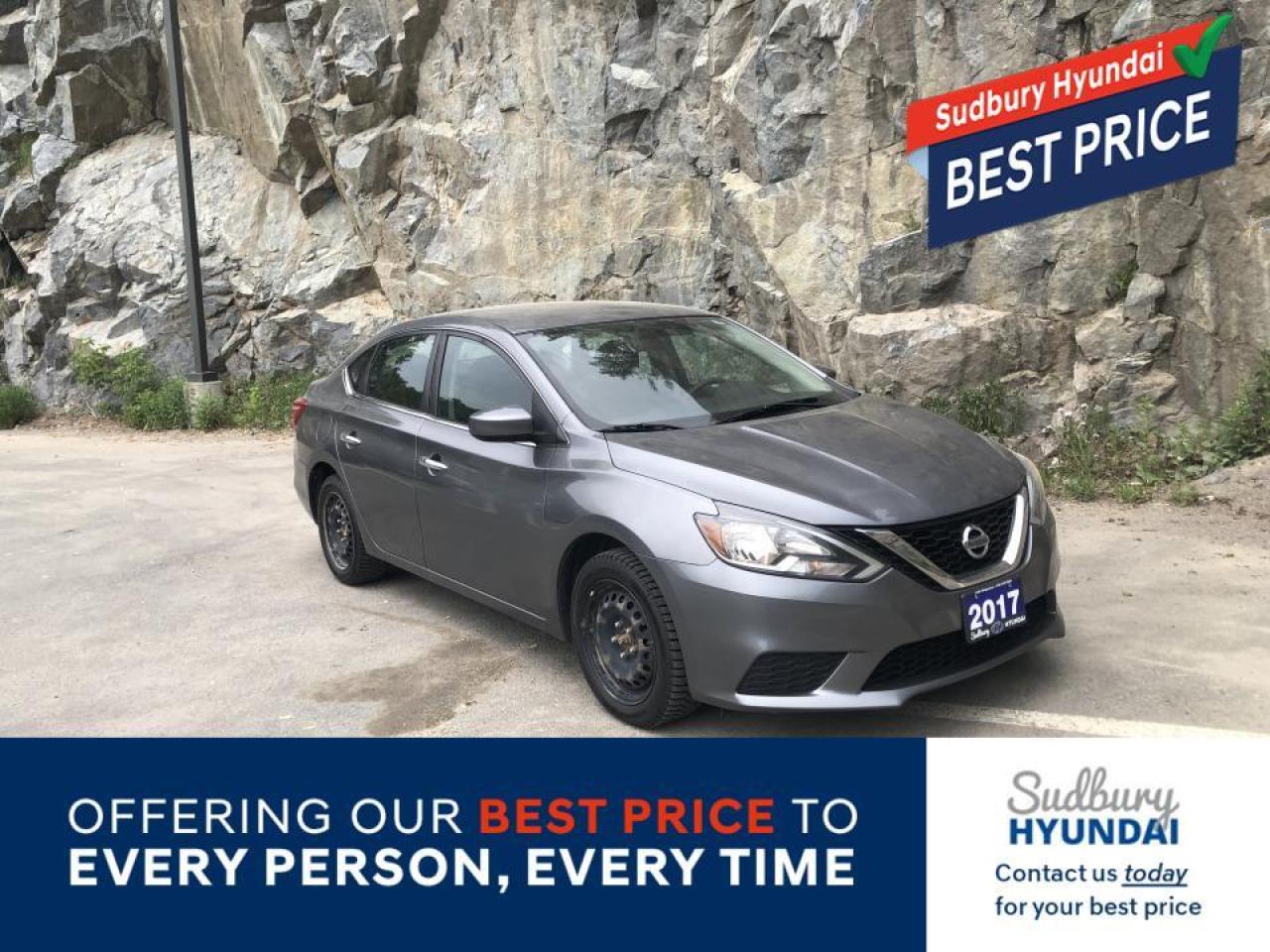 Used 2017 Nissan Sentra Berline 4 portes, CVT SV for sale in Greater Sudbury, ON