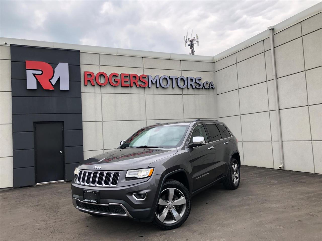 Used 2015 Jeep Grand Cherokee LTD 4X4 - NAVI - PANO ROOF - LEATHER - REVERSE CAM for sale in Oakville, ON