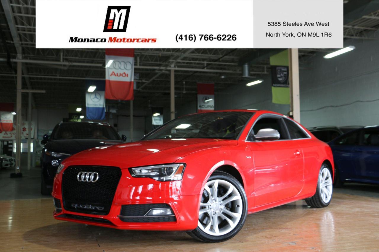 Used 2014 Audi S5 PROGRESSIV - SPORT DIFF|CTS EXHAUST|SUNROOF|NAVI for sale in North York, ON