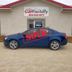 Used 2012 Chevrolet Cruze 4dr Sdn LT Turbo w/1SA for sale in Oakbank, MB