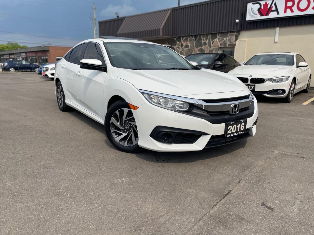 Used 2016 Honda Civic AUTO w/Honda Sensing ONE OWNER SUNROOF ALLOY for sale in Oakville, ON
