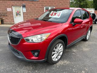 Used 2014 Mazda CX-5 GS AWD 2.5L/SUNROOF/NO ACCIDENTS/CERTIFIED for sale in Cambridge, ON