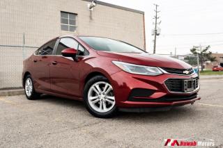 <p>The 2018 Chevrolet Cruze offers a comfortable ride, a good amount of storage space, and useful tech features. With its available advanced safety features your Chevrolet Cruze helps keep you out of trouble. Every Cruze comes with ten airbags and a rear-vision camera.</p>
<p>OTHER FEATURES - </p>
<p>-Alloys</p>
<p>-Carplay</p>
<p>-Sunroof</p>
<p>-Bose speakers</p>
<p>-Multi-functional leather steering wheel</p>
<p>-Power driver seat</p>
<p>-Heated seats</p>
<p>AND MUCH MORE!! DAILY RENTAL</p><br><p>OPEN 7 DAYS A WEEK. FOR MORE DETAILS PLEASE CONTACT OUR SALES DEPARTMENT</p>
<p>905-874-9494 / 1 833-503-0010 AND BOOK AN APPOINTMENT FOR VIEWING AND TEST DRIVE!!!</p>
<p>BUY WITH CONFIDENCE. ALL VEHICLES COME WITH HISTORY REPORTS. WARRANTIES AVAILABLE. TRADES WELCOME!!!</p>