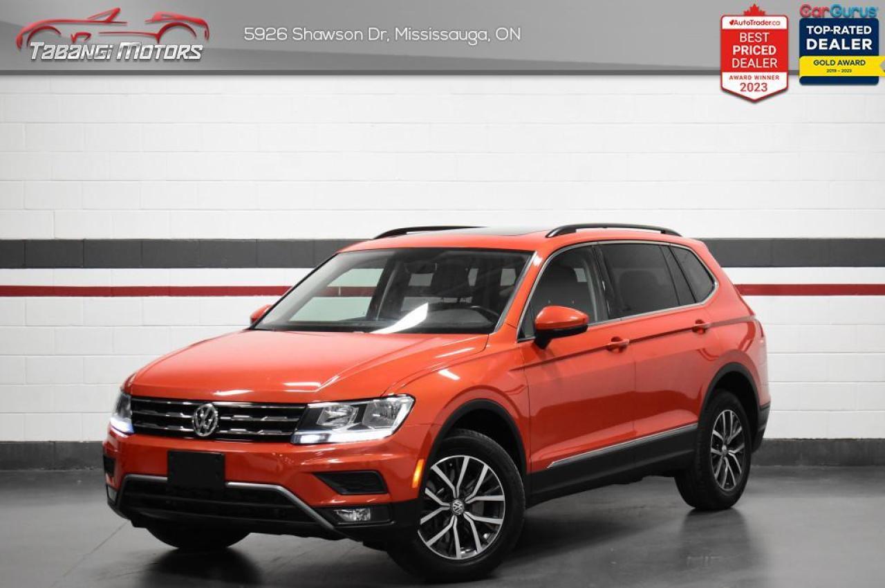 Used 2018 Volkswagen Tiguan Comfortline  No Accident Navigation Panoramic Roof Blindspot for sale in Mississauga, ON