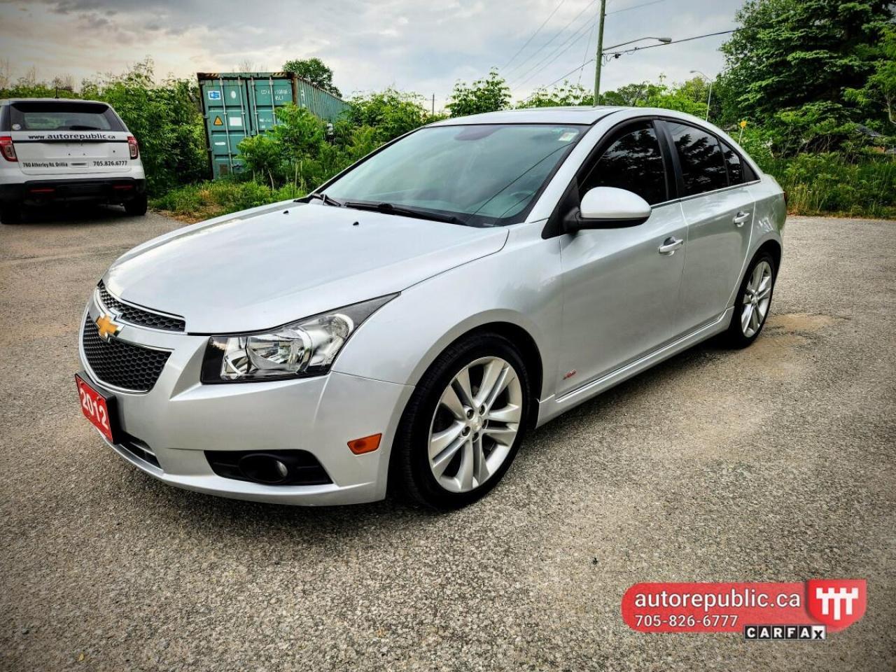Used 2012 Chevrolet Cruze 2LT RS Certified Loaded Extended Warranty for sale in Orillia, ON