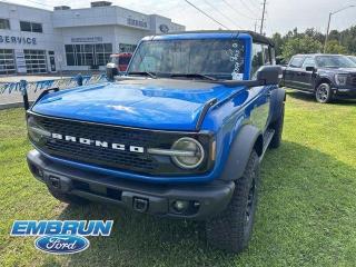 New 2023 Ford Bronco WildTrak for sale in Embrun, ON