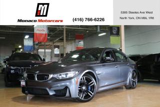 Used 2015 BMW M3 - MANUAL|425 HP|CARBON ROOF|BLINDSPOT|2RIMS&TIRE for sale in North York, ON