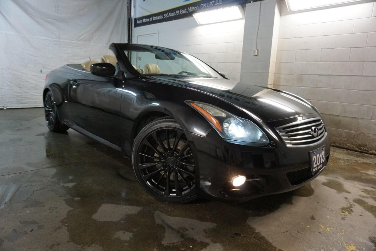 2013 Infiniti G Convertible SPORT *FREE ACCIDENT* CERTIFIED NAVI CAMERA BLUETOOTH LEATHER HEATED SEATS CRUISE ALLOYS