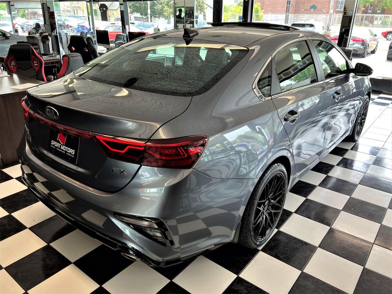 2019 Kia Forte LIMITED+Cooled Leather+Adaptive Cruise_CLEANCARFAX - Photo #4