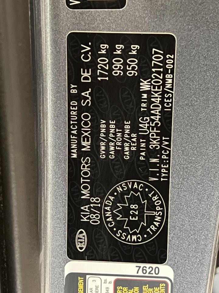 2019 Kia Forte LIMITED+Cooled Leather+Adaptive Cruise_CLEANCARFAX - Photo #48