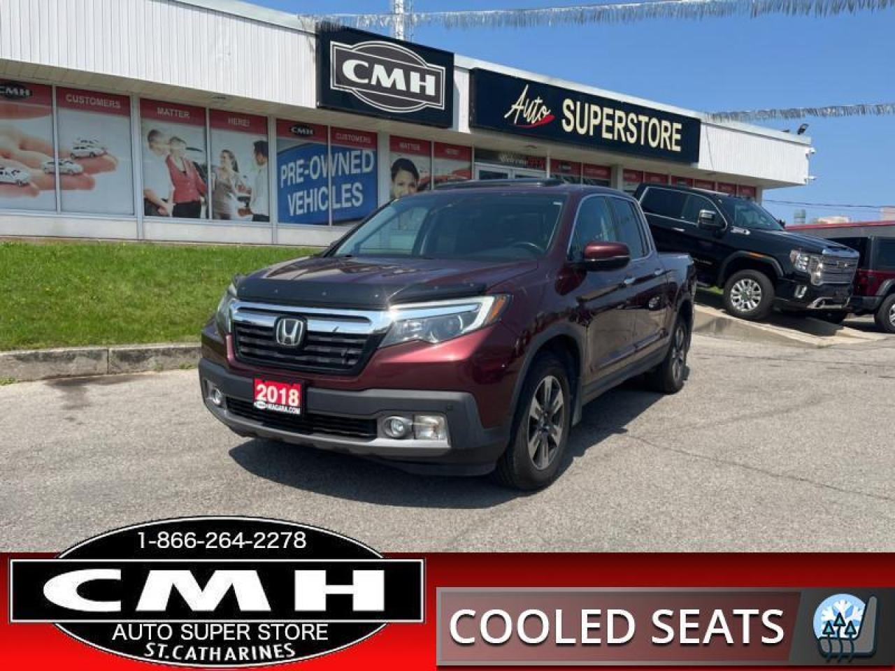 Used 2018 Honda Ridgeline Touring  **ACCIDENT FREE-ADAP CC** for sale in St. Catharines, ON
