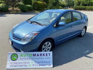 ABSOLUTELY SPECTACULAR CONDITION AND VERY LOW KM'S. LOCAL CAR NO ACCIDENT DFECLARATIONS, WARRANTY, INSPECTED, FINANCE AND BCAA MBSHP!<br /><br />Welcome to the Automnarket, your community DFealership of "YES". We are featuring an absolutely beautiful Prius with crazy low km's. This is a local car with no accident declarations, only one claim for the deck lid. for $1500 and the Carfax shows beautiful and consistant service history at Toyota.<br /><br />Having inspected this little Gem, we know that the Brakes are 80% New and the Tires are 50% NEw on all 4 corners. The oil has been changed and we have performed a complete detail on the Car for your safety ane enjoyment.<br /><br /><strong>2 LOCATIONS TO SERVE YOU, BE SURE TO CALL FIRST TO CONFIRM WHERE THE VEHICLE IS PARKED</strong><br /><strong>WHITE ROCK 604-542-4970 LANGLEY 604-533-1310 OWNER’S CELL 604-649-0565</strong><br /> <br /><strong> We are a family owned and operated business since 1983 and we are committed to offering outstanding vehicles backed by exceptional customer service, now and in the future.</strong><br /><strong> What ever your specific needs may be, we will custom tailor your purchase exactly how you want or need it to be. All you have to do is give us a call and we will happily walk you through all the steps with no stress and no pressure.</strong><br /><strong>“WE ARE THE HOUSE OF YES”</strong><br /><strong>ADDITIONAL BENFITS WHEN BUYING FROM SK AUTOMARKET:</strong><br /><strong>ON SITE FINANCING THROUGH OUR 17 AFFILIATED BANKS AND VEHICLE FINANCE COMPANIES</strong><br /><strong>IN HOUSE LEASE TO OWN PROGRAM.</strong><br /><strong>EVRY VEHICLE HAS UNDERGONE A 120 POINT COMPREHENSIVE INSPECTION</strong><br /><strong>EVERY PURCHASE INCLUDES A FREE POWERTRAIN WARRANTY</strong><br /><strong>EVERY VEHICLE INCLUDES A COMPLIMENTARY BCAA MEMBERSHIP FOR YOUR  SECURITY</strong><br /><strong>EVERY VEHICLE INCLUDES A CARFAX AND ICBC DAMAGE REPORT</strong><br /><strong>EVERY VEHICLE IS GUARANTEED LIEN FREE</strong><br /><strong>DISCOUNTED RATES ON PARTS AND SERVICE FOR YOUR NEW CAR AND ANY OTHER FAMILY CARS THAT NEED WORK NOW AND IN THE FUTURE.</strong><br /><strong>36 YEARS IN THE VEHICLE SALES INDUSTRY</strong><br /><strong>A+++ MEMBER OF THE BETTER BUSINESS BUREAU</strong><br /><strong>RATED TOP DEALER BY CARGURUS 2 YEARS IN A ROW</strong><br /><strong>MEMBER IN GOOD STANDING WITH THE VEHICLE SALES AUTHORITY OF BRITISH COLUMBIA</strong><br /><strong>MEMBER OF THE AUTOMOTIVE RETAILERS ASSOCIATION</strong><br /><strong>COMMITTED CONTRIBUTER TO OUR LOCAL COMMUNITY AND THE RESIDENTS OF BC</strong><br /><br /> This vehicle has been Fully Inspected, Certified and Qualifies for Our Free Extended Warranty.Don't forget to ask about our Great Finance and Lease Rates. We also have a Options for Buy Here Pay Here and Lease to Own for Good Customers in Bad Situations. 2 locations to help you, White Rock and Langley. Be sure to call before you come to confirm the vehicles location and availability or look us up at www.automarketsales.com. White Rock 604-542-4970 and Langley 604-533-1310. Serving Surrey, Delta, Langley, Richmond, Vancouver, all of BC and western Canada. Financing & leasing available. CALL SK AUTOMARKET LTD. 6045424970. Call us toll-free at 1 877 813-6807. $495 Documentation fee and applicable taxes are in addition to advertised prices.<br />LANGLEY LOCATION DEALER# 40038<br />S. SURREY LOCATION DEALER #9987<br />