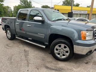 Used 2013 GMC Sierra 1500 SLT/4WD/QREW CAP/LEATHER/ROOF/P.SEAT/BOARDS/ALLOYS for sale in Scarborough, ON