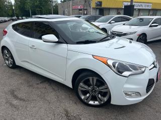 Used 2013 Hyundai Veloster w/Tech/NAVI/CAMERA/LEATHER/ROOF/LOADED/ALLOYS for sale in Scarborough, ON