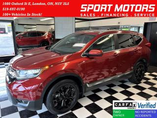 Used 2017 Honda CR-V Touring AWD+GPS+Pano Roof+ApplePlay+CLEAN CARFAX for sale in London, ON