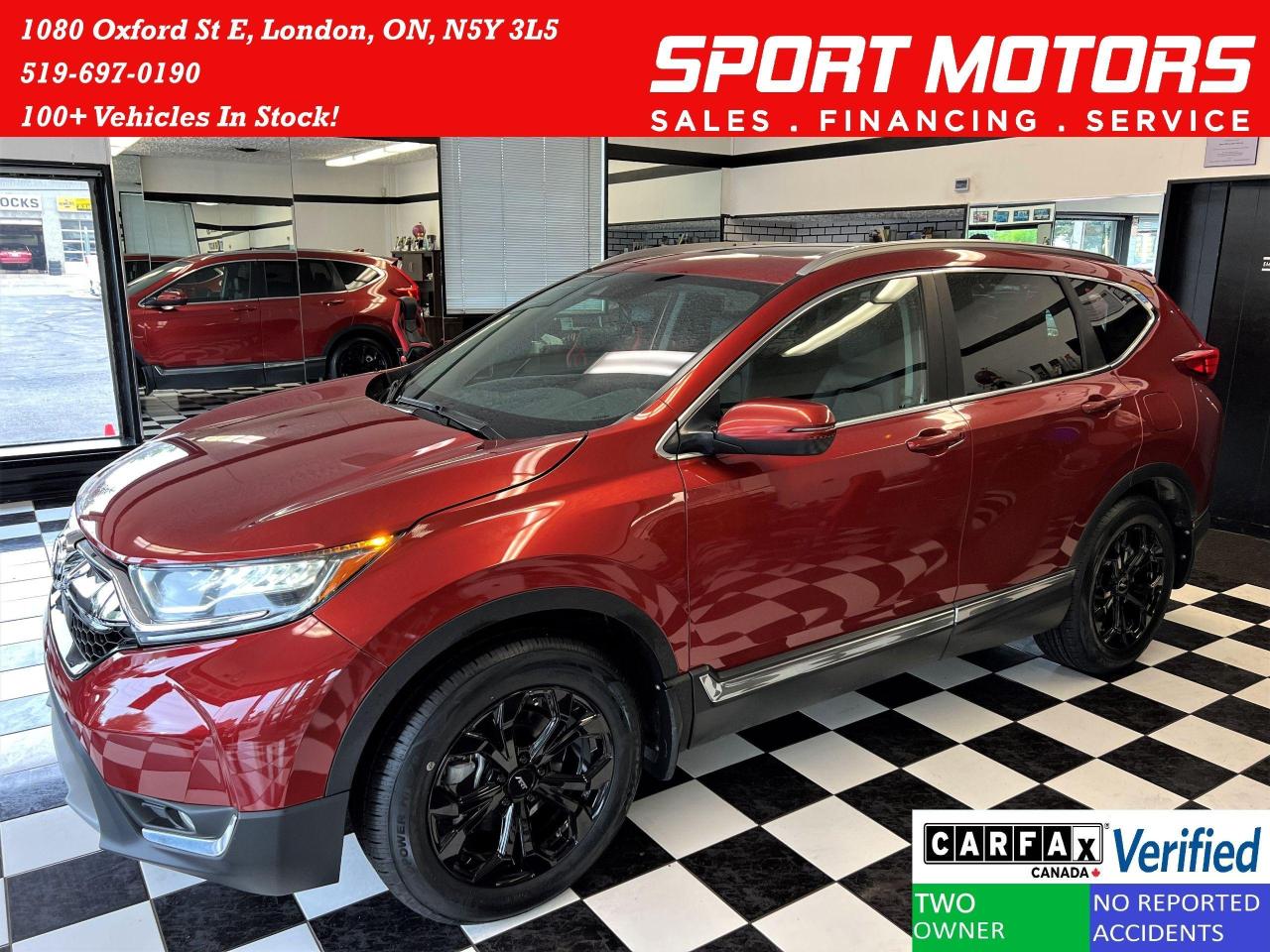 2017 Honda CR-V Touring AWD+GPS+Pano Roof+ApplePlay+CLEAN CARFAX