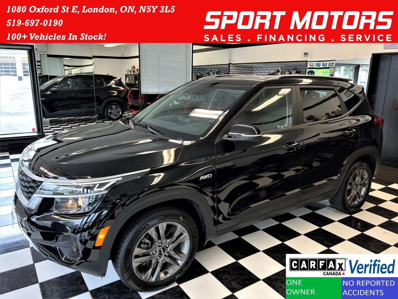 2022 Kia Seltos LX AWD+Apple CarPlay+Camera+HTD Seats+CLEAN CARFAX