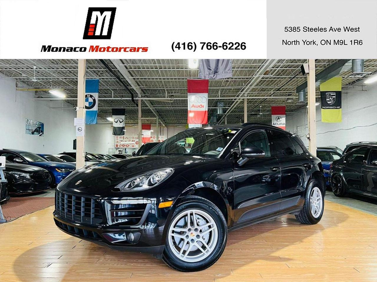 Used 2017 Porsche Macan AWD 4dr S-NO ACCIDENT|CAMERA|PANO ROOF|LANE KEEP for sale in North York, ON