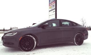2016 Chrysler 200 S Sedan brand new tires and brand new rims on this unit. fun to drive while saving money on fuel all the comforts in blue tooth heated seats and back up camera
