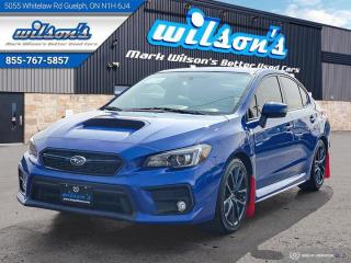 Used 2018 Subaru WRX Sport-tech AWD - Sunroof, Leather, Navigation, Heated Seats, Blindspot Monitor, New Tires & Brakes ! for sale in Guelph, ON