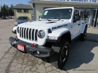 Used 2022 Jeep Wrangler LOADED UNLIMITED-RUBICON-EDITION 5 PASSENGER 2.0L - TURBO.. 4X4.. REMOVEABLE-TOP.. LEATHER.. HEATED SEATS.. NAVIGATION SYSTEM.. BACK-UP CAMERA.. for sale in Bradford, ON