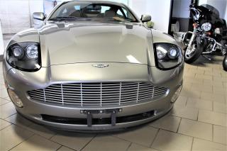 <p>2002 ASTON MARTIN VANQUISH, JAMES BOND CHOICE OF DRIVER! ONLY 27,007 KMS, SKYE SILVER WITH LIGHT TAN LEATHER INT, 457HP, 6SPEED SEQUENTIAL, GEARBOX, COMPLETE WITH LUXURY OPTIONS, ORGINAL MINT CONDITION, FULL SERVICE HISTORY, EXCELLENT THROUGH OUT! PLEASE CALL TO DISCUSS AND ARRANGE A VIEWING. THANK YOU, VITO</p>