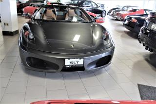 <p>2008 FERRARI F430 SPYDER, GRIGIO SILVERSTONE WITH CUIO LEATHER INT, DAYTONA PWR SEATS, SHIELDS, CARBON PACKAGE, FULL SERVICE HISTORY, CERTIFIED AND READY TO ENJOY! PLEASE CALL ME TO DISCUSS AND ARRANGE A VIEWING. THANK YOU. VITO</p>