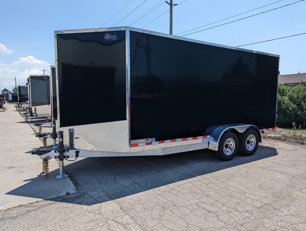 2023 Canadian Trailer Company 7x16 V-Nose Cargo Trailer Aluminum Photo11