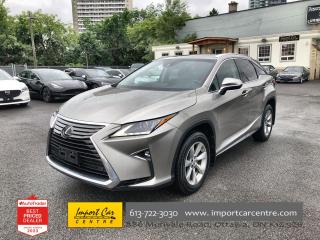 Used 2019 Lexus RX 350 PREMIUM PKG, ALLOYS, LEATHER, ROOF, HTD SEATS for sale in Ottawa, ON