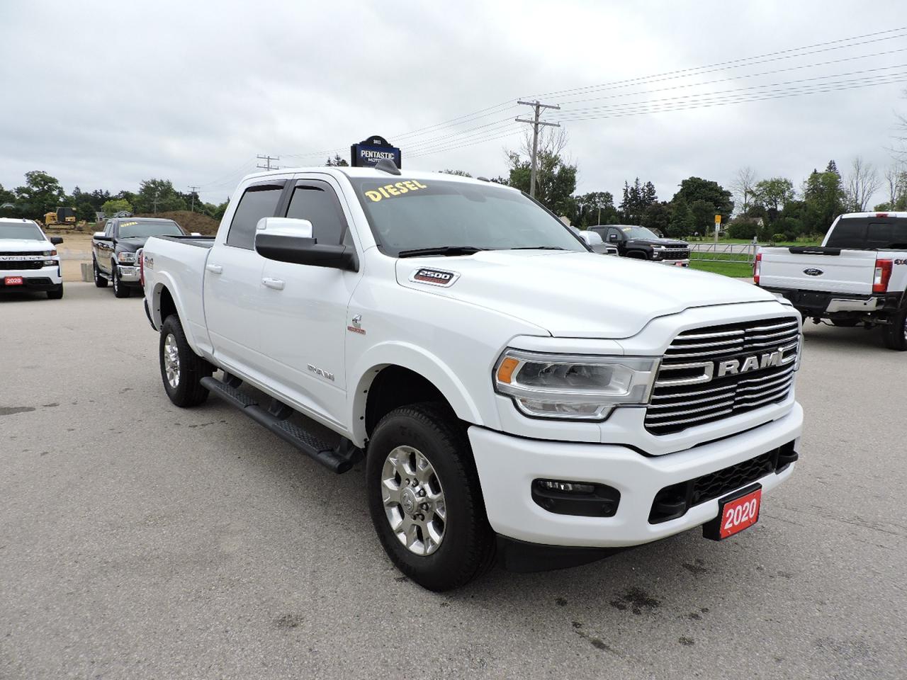 2020 RAM 2500 Laramie Sport Diesel 4X4 Leather New Tires 43000KM