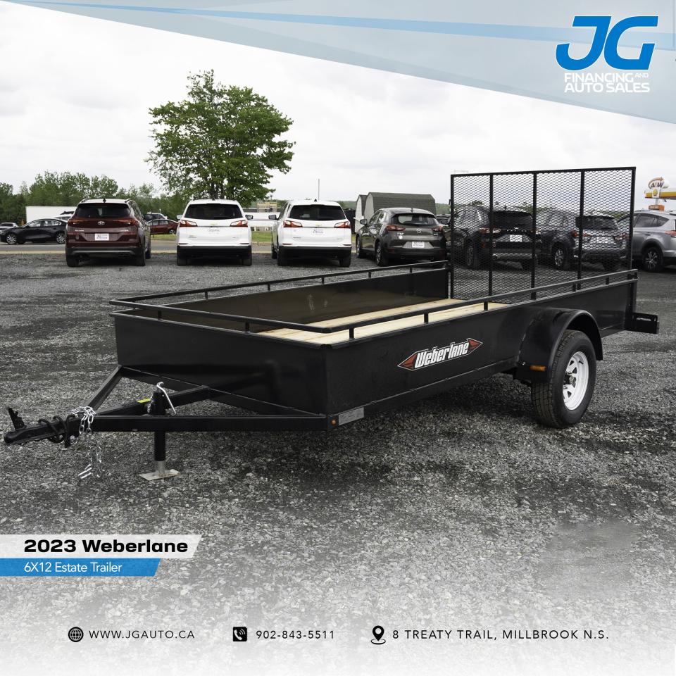 2023 Weberlane - 6X12 Estate Trailer